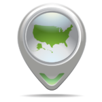 State Pin Icons-US